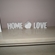 Napis LOVE serce HOME ceramiczny do postawienia