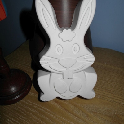 Zdjęcie Figurka gipsowa Zając Duży Ceramika Wielkanoc