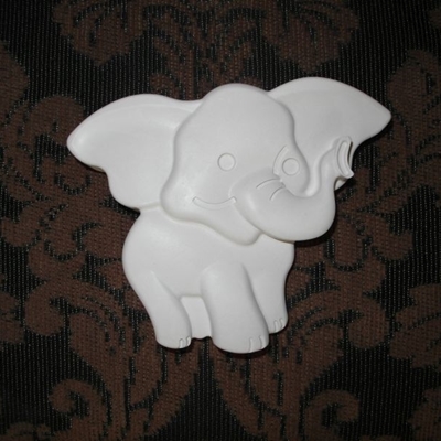 Zdjęcie Słonik do zawieszenia ceramiczny biały Słoń