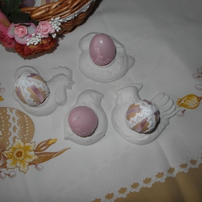 Zdjęcie Podstawka na jajko jajka pisanki Jajecznik do zdob