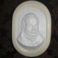 Papież Jan Paweł II Nasz Święty Płaskorzeźba